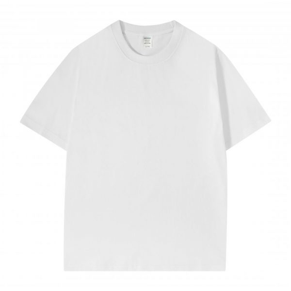 L231 230gsm Pure Cotton Regular Fit Crew Neck Short Sleeve Shirt 9