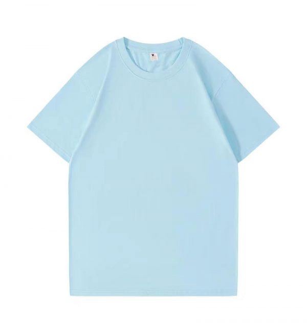 L240 240gsm heavyweight long-staple cotton crew neck short-sleeve 7A antibacterial