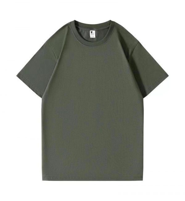 L240 240gsm heavyweight long-staple cotton crew neck short-sleeve 7A antibacterial