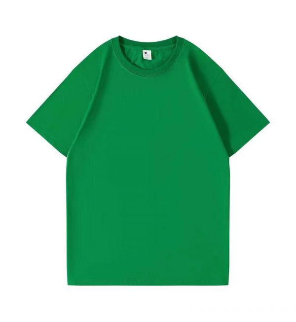 L240 240gsm heavyweight long-staple cotton crew neck short-sleeve 7A antibacterial