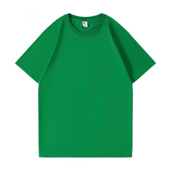 L240 240gsm heavyweight long-staple cotton crew neck short-sleeve 7A antibacterial