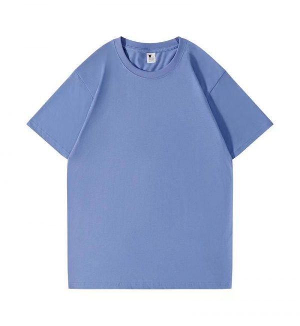 L240 240gsm heavyweight long-staple cotton crew neck short-sleeve 7A antibacterial