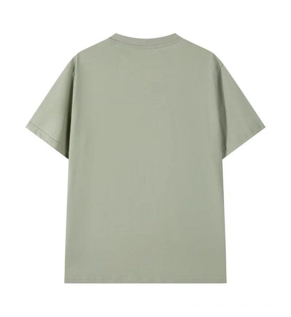 微信图片_202405101627422 L232 40S Double Yarn Solid Color Slight Drop-Shoulder T-shirt