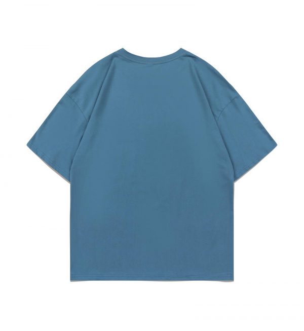 13362047350746797 L202 200gsm Pure Cotton Drop Shoulder Round Neck Half Sleeve