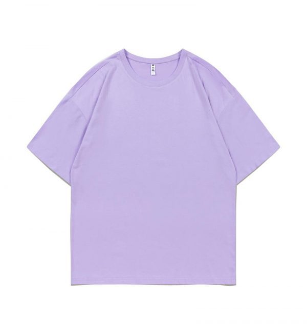 13362047350749789 L202 200gsm Pure Cotton Drop Shoulder Round Neck Half Sleeve