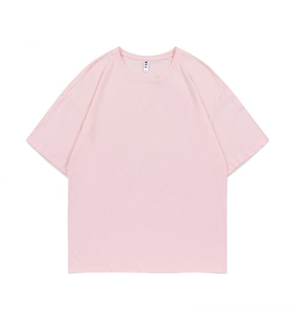 13362047350754778 L202 200gsm Pure Cotton Drop Shoulder Round Neck Half Sleeve