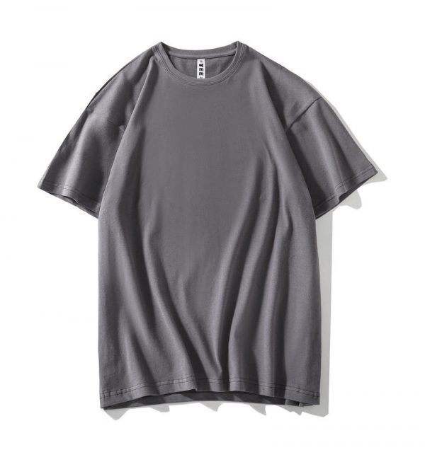 13362047350767242 L202 200gsm Pure Cotton Drop Shoulder Round Neck Half Sleeve