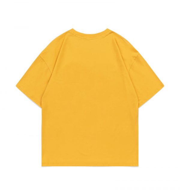 13362047351341520 L202 200gsm Pure Cotton Drop Shoulder Round Neck Half Sleeve