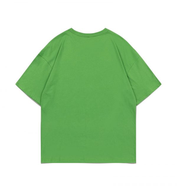 13362047351355743 L202 200gsm Pure Cotton Drop Shoulder Round Neck Half Sleeve