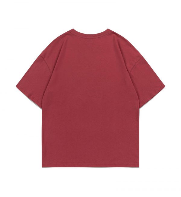 13362047351406658 L202 200gsm Pure Cotton Drop Shoulder Round Neck Half Sleeve