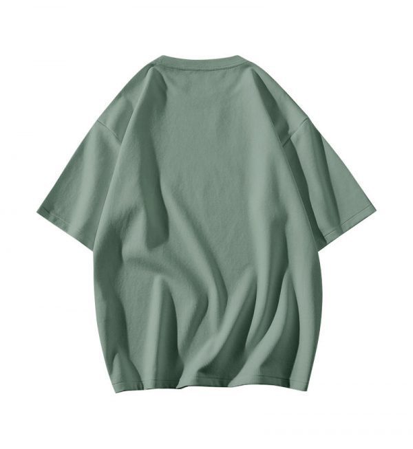 13362056096422840 L221 220gsm Triple Needle Drop Shoulder Round Neck cheap custom t shirts