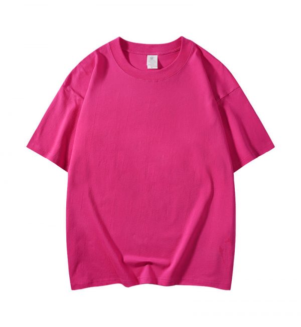 13362056096444132 L221 220gsm Triple Needle Drop Shoulder Round Neck cheap custom t shirts