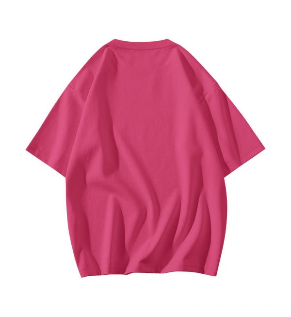 13362056096446869 L221 220gsm Triple Needle Drop Shoulder Round Neck cheap custom t shirts