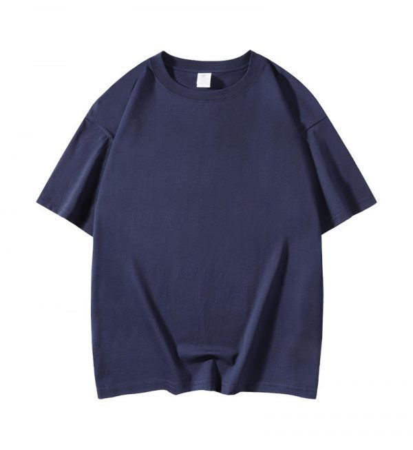 13362056096448977 L221 220gsm Triple Needle Drop Shoulder Round Neck cheap custom t shirts