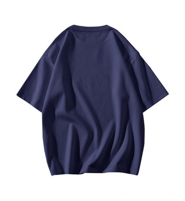 13362056096453257 L221 220gsm Triple Needle Drop Shoulder Round Neck cheap custom t shirts