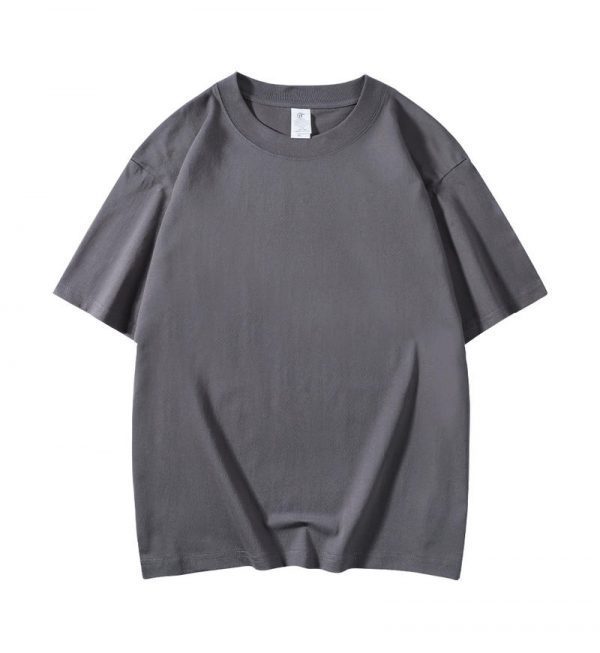 13362056096456254 L221 220gsm Triple Needle Drop Shoulder Round Neck cheap custom t shirts