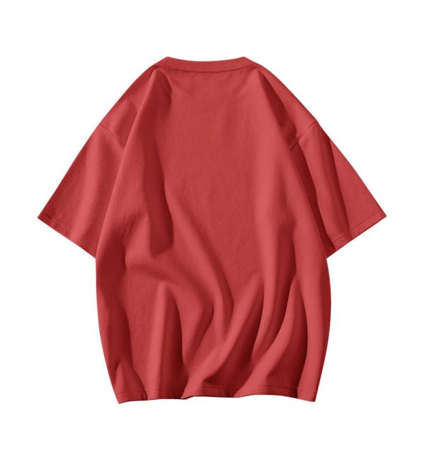 13362056096458247 L221 220gsm Triple Needle Drop Shoulder Round Neck cheap custom t shirts