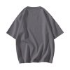 13362056096464502 L221 220gsm Triple Needle Drop Shoulder Round Neck cheap custom t shirts