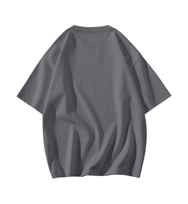 13362056096464502 L221 220gsm Triple Needle Drop Shoulder Round Neck cheap custom t shirts