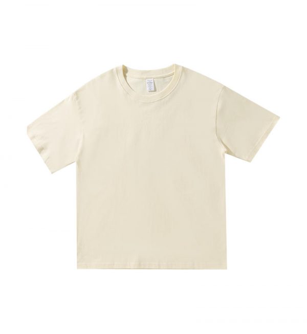 13362115211273551K L260 260gsm heavyweight pure cotton short sleeve T-shirt