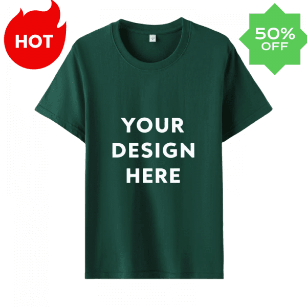 180g regular shoulder short sleeve T-shirt