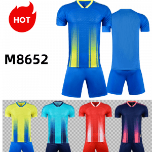 8b8b3ceb_副本 M8652 red soccer jersey