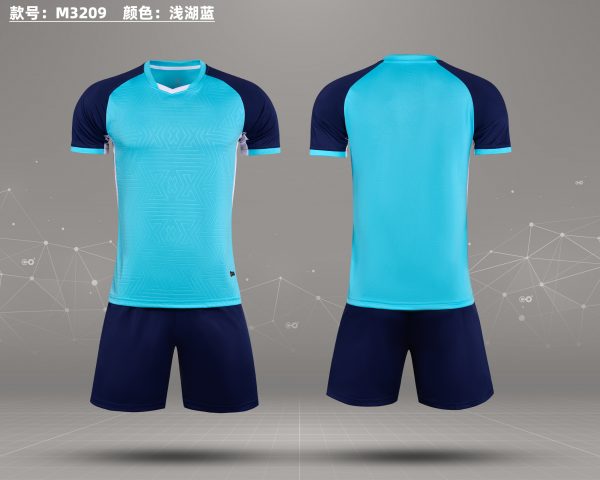 M3209 soccer team jerseys Quick dry mesh fabric