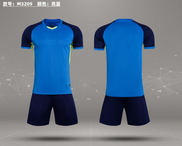 M3209 soccer team jerseys Quick dry mesh fabric